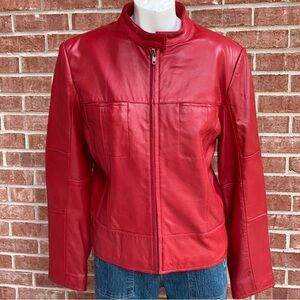 | Kathy Ireland | leather jacket. Size L.